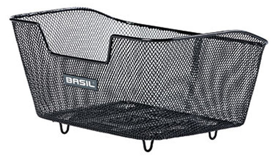 Fietsmand Basil Base M Met Wsl-Systeem 30 X 42 X 21 Cm - Zwart