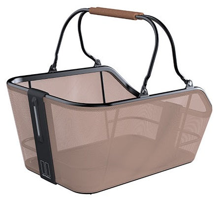 Fietsmand Basil Cento Tech Fiber Nordlicht Mik 22 Liter 46 X 34 X 25 Cm - Sand Brown