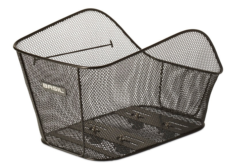 Achtermand Basil Icon L Multisystem - Zwart