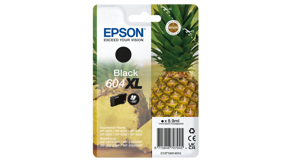 Epson Ink Cartridge Black 604 Xl                    T 10H1