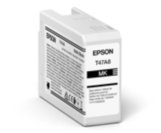 Epson Ink Cartridge Matte Black T 47A8 50 Ml Ultrachrome Pro 10