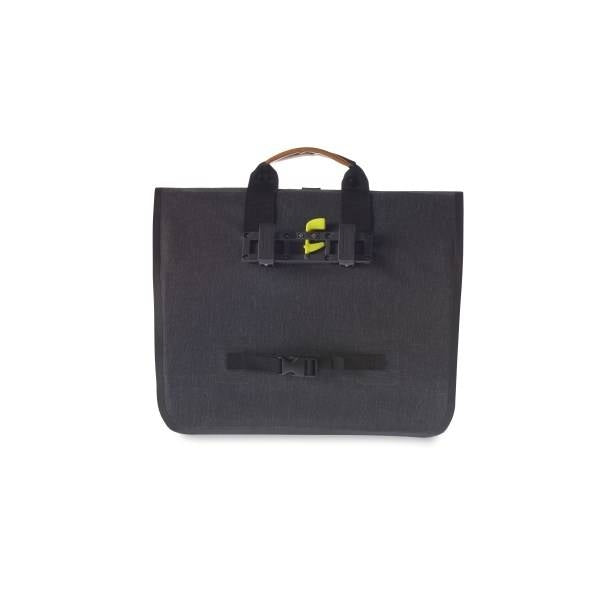 Enkele Fietstas Basil Urban Dry Business Bag 20 Liter 37 X 15 X 38 Cm - Donkergrijs