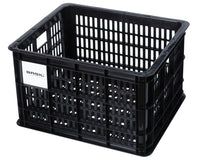 Gerecyclede Fietskrat Basil Crate M 29.5 Liter 35 X 45 X 25 Cm - Black