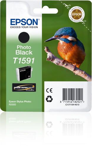 Epson Ink Cartridge Photo Black   T 159             T 1591