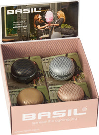 Display Met 4 Basil Noir Bell Fietsbellen