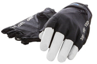 Lycra Handschoen Mirage Met Gelpads Maat  S - Zwart/Zwart