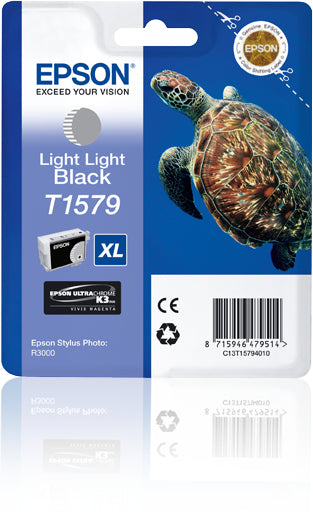 Epson Ink Cartridge Light Light Black   T 157             T 1579