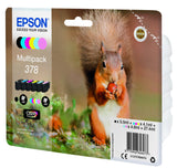 Epson Multipack Claria Photo Hd T 378 (6 Colors)          T 3788