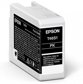 Epson Ink Cartridge Photo Black T 46S1 25 Ml Ultrachrome Pro 10