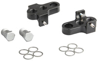 Crankverkorter Mirage T6 Aluminium Met Rvs Bouten - Zwart