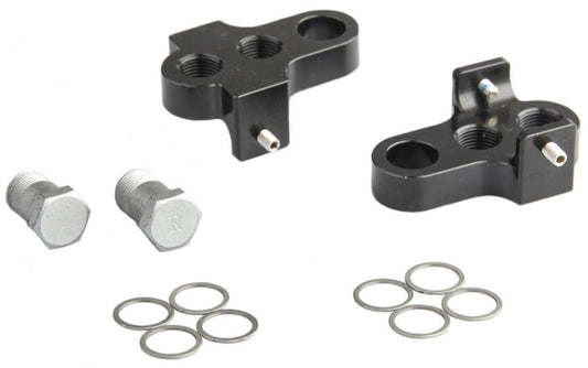 Crankverkorter Mirage T6 Aluminium Met Rvs Bouten - Zwart