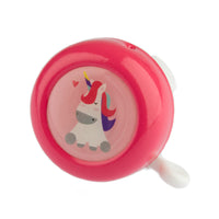 Fietsbel Pexkids Unicorn - Roze/Wit