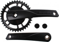 Crankstel 38T Gazelle Strixvaria 170Mm Crankarm - Zwart