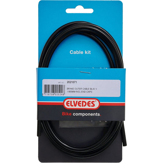 Elvedes Rem Buitenkabel 1800Mm Incl. 2 Ferrules Zwart
