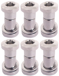 Zadelpenbout Bofix Inbus 16 Mm - Chroom (6 Stuks)