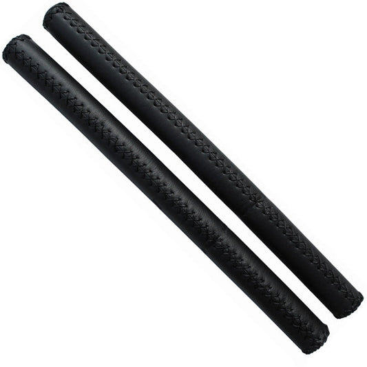 Handvatset Stuurgreep Velo Leder 40 Cm - Zwart