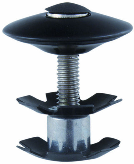 Balhoofdplug M-Wave 1-1/8" - Zwart