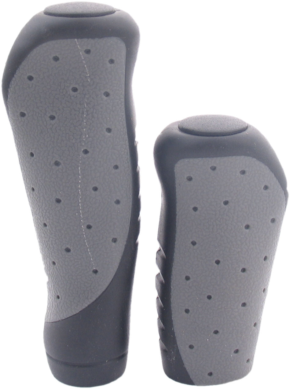 Handvatset Edge Ergocity - 135/92Mm - Zwart/Grijs