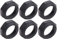 Balhoofdmoer Bofix 1"-1/8" - Zwart (6 Stuks)