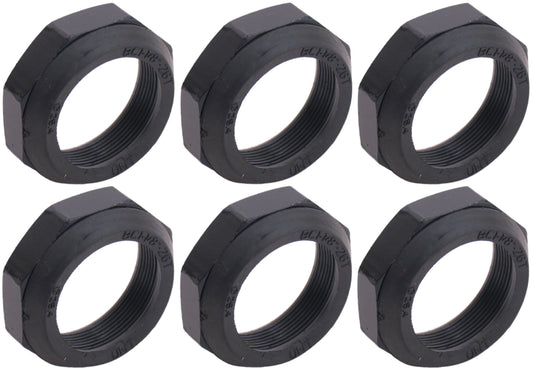 Balhoofdmoer Bofix 1"-1/8" - Zwart (6 Stuks)