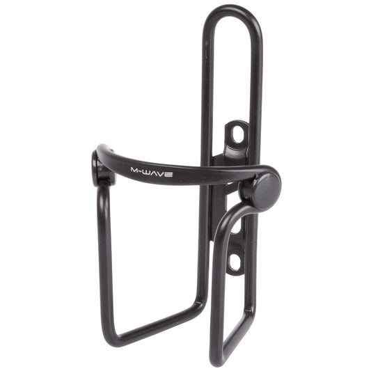 Bidonhouder M-Wave Aluminium Met Pvc Klemmen - Zwart