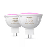 Philips Hue Led Lampe Mr16 2Pack Set 400Lm White Color Amb.