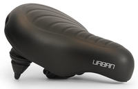 Fietszadel Edge Urban Xl Wave - Zwart