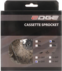 Cassette 8 Speed Edge Cs-M5008 11-34T - Zilver