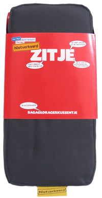 Bagagedragerkussen Nietverkeerd 32 X 15 X 5Cm - Zwart