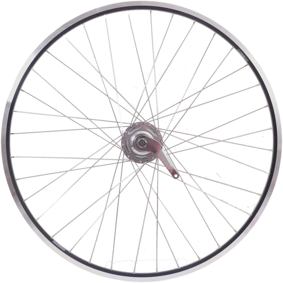 Achterwiel 28" / 622 X 19C Ryde Zac19 Velg Met Shimano Nexus 7 Remnaaf - Zwart / Zilver