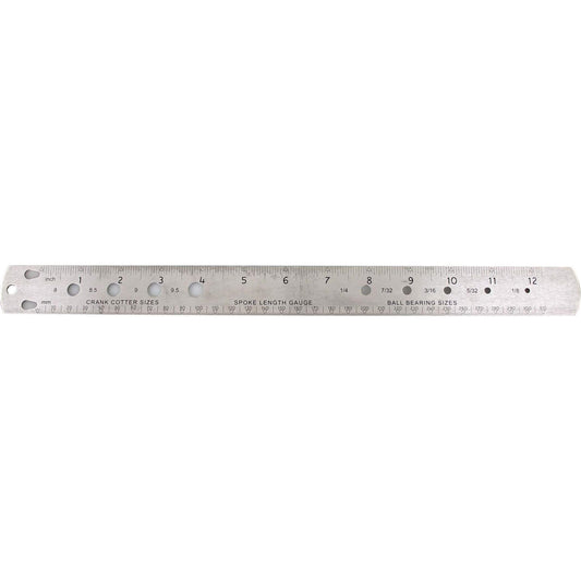 Icetoolz Spaken-/Meetlat 33Cm Rvs