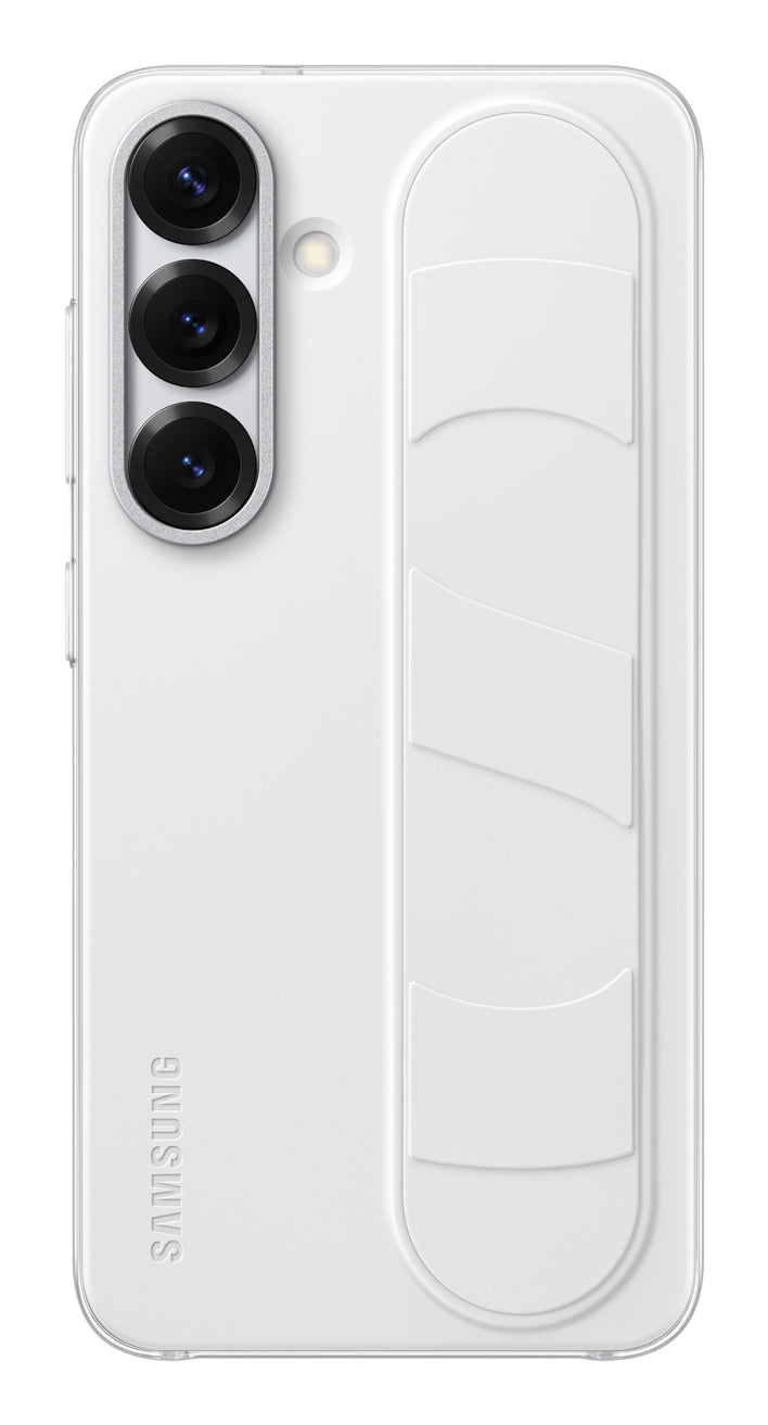Samsung Standing Grip Case Für Galaxy S25 White