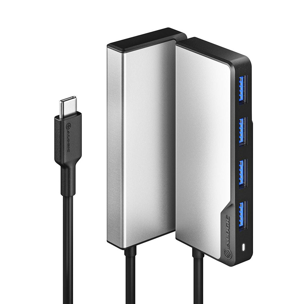 Alogic Fusion Swift Usb-C 4-Port Hub Space Gray