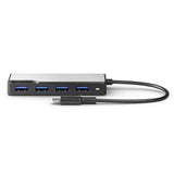 Alogic Fusion Swift Usb-C 4-Port Hub Space Gray