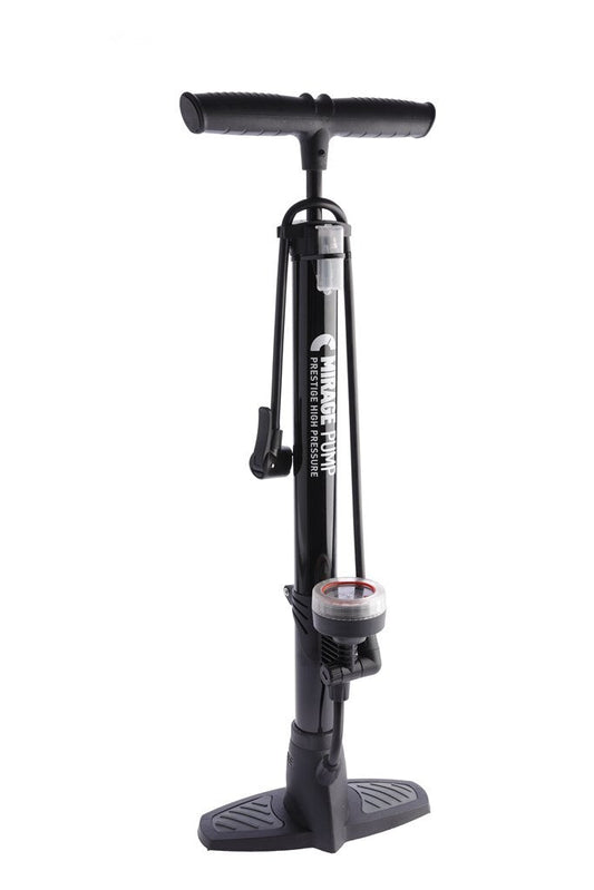 Mirage Vloerpomp Staal Met Meter Dualhead