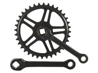 Crankstel 36T Vinty 1/8" Spieloos 130Mm - Zwart