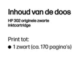 Hp F6U66A 190P Orig.zw.hp302