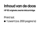 Hp C2P04Ae 200P Orig.zw.hp62
