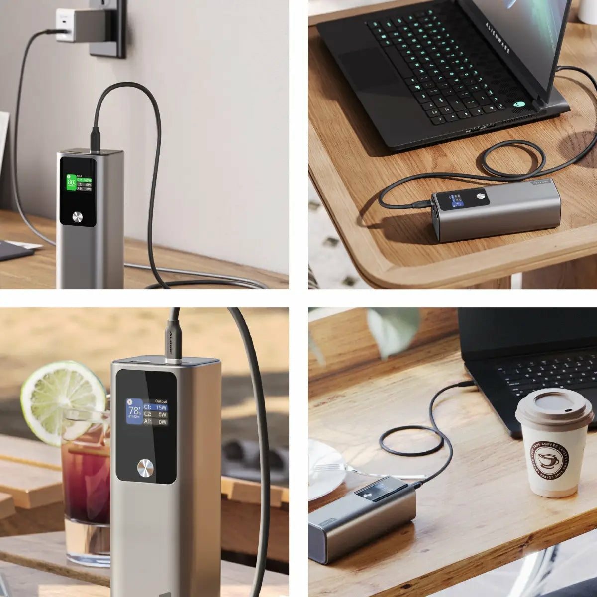 Alogic Ark Powerbank 27.000 Mah With 140W Usb-C Charging