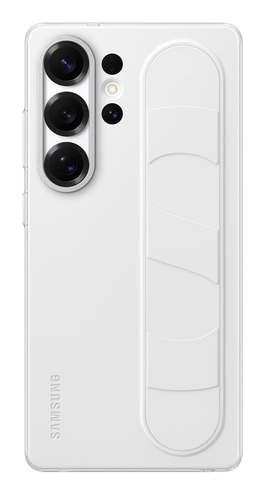 Samsung Standing Grip Case Für Galaxy S25 Ultra White
