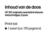 Hp301 Zw+Kl Combi Orig.n9J72Ae