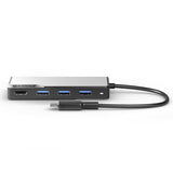 Alogic Fusion Core Usb-C 5-Port Hub Space Gray