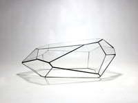 Geometric Terrarium - Nano Planter - Vivarium - ↑ 47 X 21 X17,5 Cm (Lxwxh) - Glass