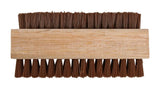 Nail Brush - Double-Sided - Wood - Cleaning Brush