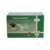 Robin Package - Birdhouse And Bird Food - Garden Accessories