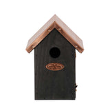 Winter Wren Birdhouse - Nesting Box - Black Copper