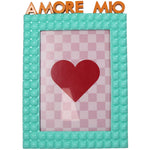 Amore Mio Polyresin Photo Frame Turquoise 13X18Cm