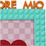 Amore Mio Polyresin Photo Frame Turquoise 13X18Cm