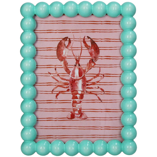 Photo Frame Polyresin – Turquoise