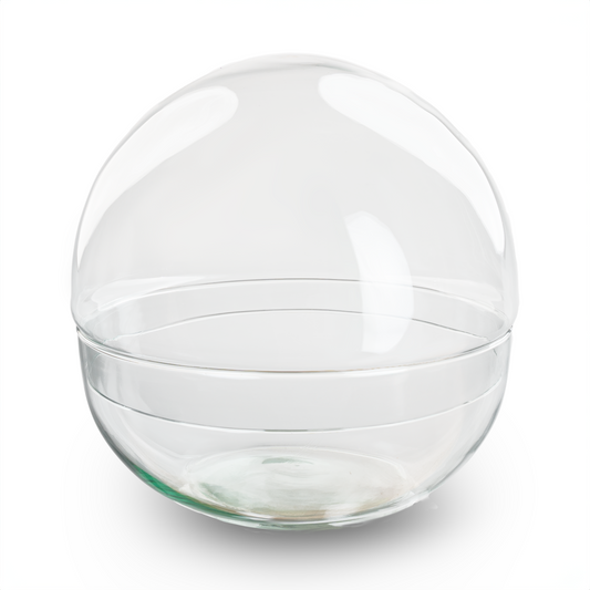 Dome Xl - Globe Glass - Bell Jar - Closed Terrarium ↑ 28 Cm